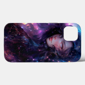 Anime Girl Made of Stars Case-Mate iPhone Hülle (Rückseite (Horizontal))