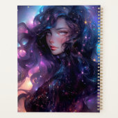 Anime Girl Made of Stars Planer (Rückseite)