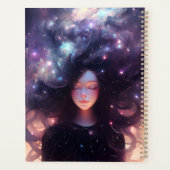 Anime Girl Made of Stars Planer (Rückseite)