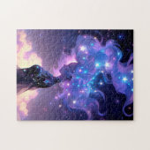 Anime Girl Made of Stars Puzzle (Horizontal)