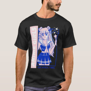 Anime Girl Magical Powers T-Shirt