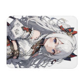 Anime Girl Magnet (Horizontal)