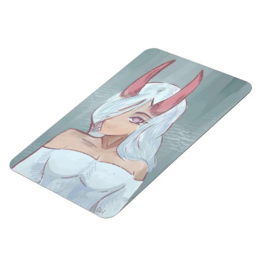 Anime girl magnet (Linke Seite)