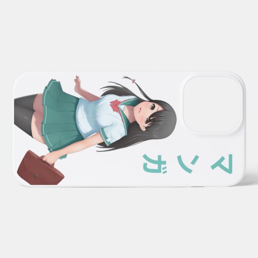 Anime Girl Manga ガ iPhone Case iPhone Hülle (Rückseite (Horizontal))