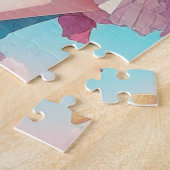 Anime Girl mit Cupcake Whimsical Puzzle (Seite)