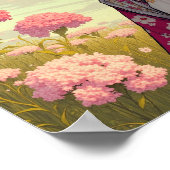 Anime Girl mit Fantasiewesen, postierend Poster (Ecke)