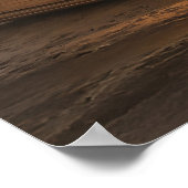 Anime Girl mit magischen Powern Poster (Ecke)