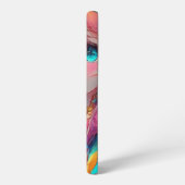 Anime Girl mit Welpe Samsung Galaxy Hülle (Linke Seite)