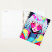 Anime Girl Moderne Kunst Planer (Anzeige)