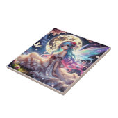 Anime Girl Moon Fairy Princess in Garden Fliese (Seite)