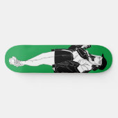Anime Girl Out On Town Skateboard Deck (Horizontal)