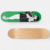 Anime Girl Out On Town Skateboard Deck (Horizontal)
