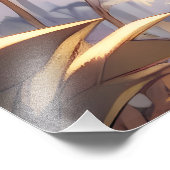 Anime Girl Pixie Hippie Moon Fairy Fotodruck (Ecke)