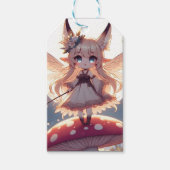 Anime Girl Pixie Hippie Moon Fairy Geschenkanhänger (Vorderseite)