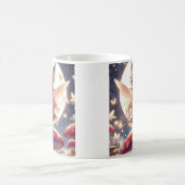 Anime Girl Pixie Hippie Moon Fairy Kaffeetasse (Mittel)