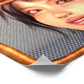 Anime Girl Poster (Ecke)