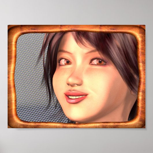 Anime Girl Poster (Vorne)