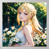 Anime Girl Poster (Vorne)