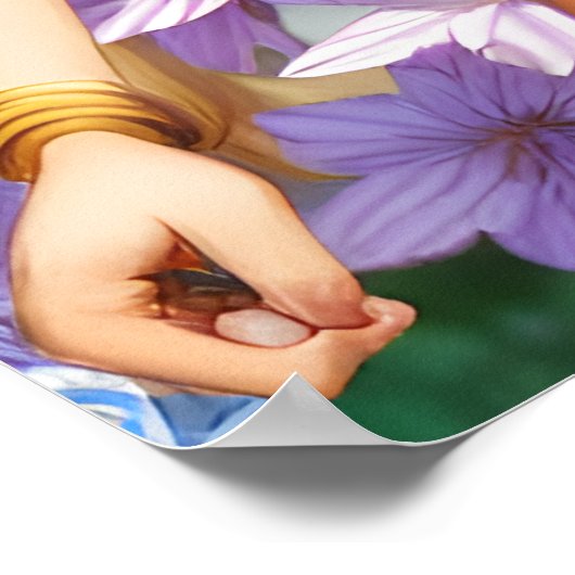 Anime Girl Poster (Ecke)