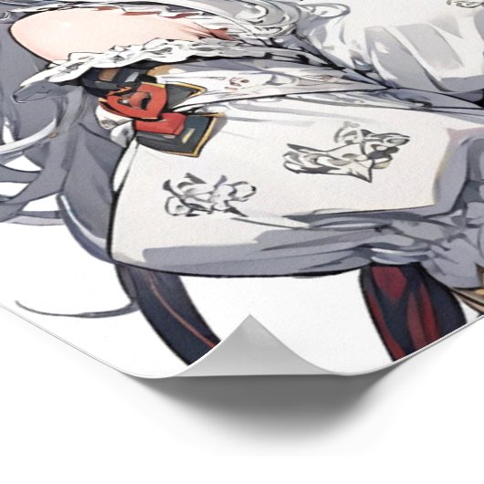 Anime Girl Poster (Ecke)