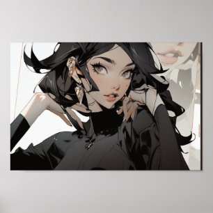Anime-Girl-Poster Poster