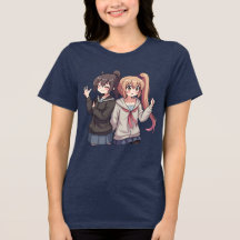 Anime Girl Power T - Shirt