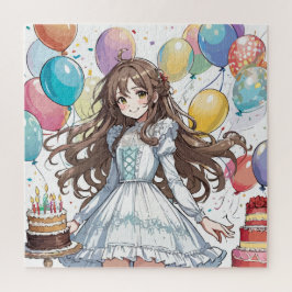 Anime Girl Puzzle