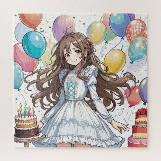 Anime Girl Puzzle (Vertikal)