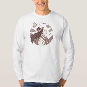 Anime Girl scheint Blossom Niedliches Geschenk ✨ ☁ T-Shirt