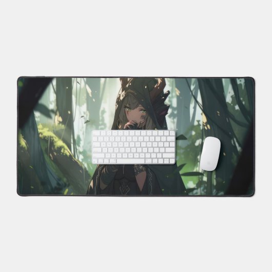 Anime Girl Schreibtischunterlage (Tastatur & Maus)