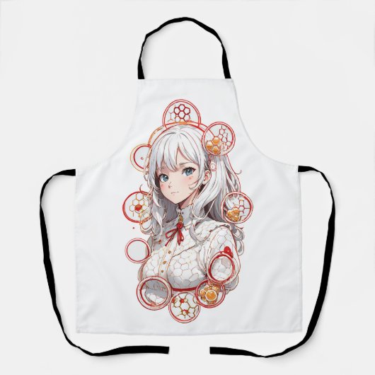 Anime Girl Schürze (Vorderseite)