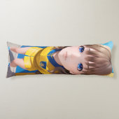 Anime Girl Seitenschläferkissen (Vorderseite)