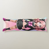 Anime Girl Seitenschläferkissen (Vorderseite)