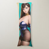 Anime Girl Seitenschläferkissen (Vorderseite Vertikal)