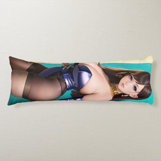 Anime Girl Seitenschläferkissen (Vorderseite)