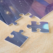 Anime Girl Singing Moonlight Pixie Rainbow Mermaid Puzzle (Seite)