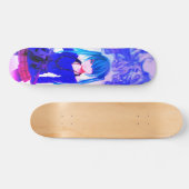 Anime girl Skateboard (Horizontal)