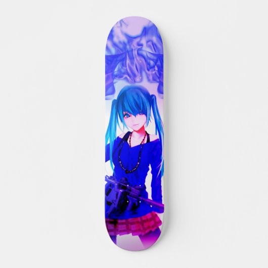 Anime girl Skateboard (Vorne)