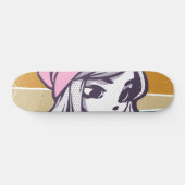 Anime Girl Skateboard (Horizontal)