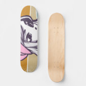 Anime Girl Skateboard (Vorderseite)