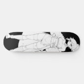 Anime Girl Skateboard Deck (Horizontal)