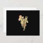 Anime Girl Soldiers Postkarte (Vorne/Hinten)