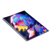 Anime Girl Stars Notizblock (Rechte Seite)