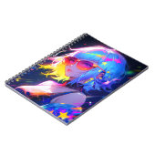 Anime Girl Stars Notizblock (Linke Seite)