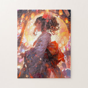 Anime Girl Stars Puzzle