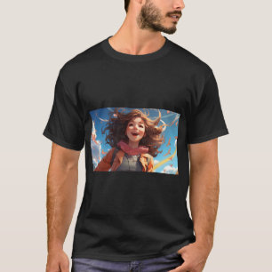 Anime Girl Style T-Shirt - Bold & Niedlich