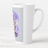 Anime Girl – Stylish Modern Character Design Milchtasse (Rechts)