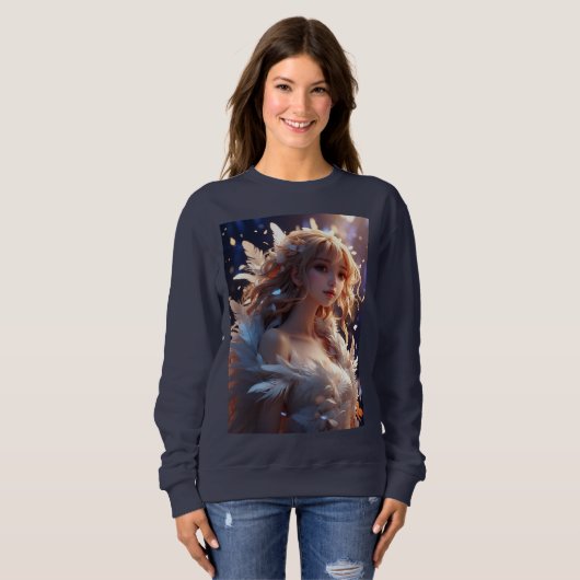 Anime Girl Sweatshirt (Vorne ganz)