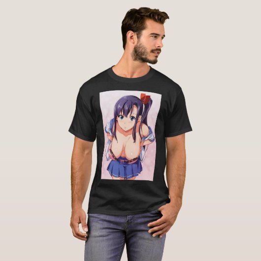 Anime Girl T-Shirt (Vorne ganz)