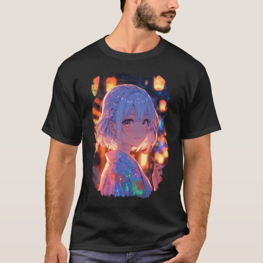 Anime Girl T-Shirt (Vorderseite)